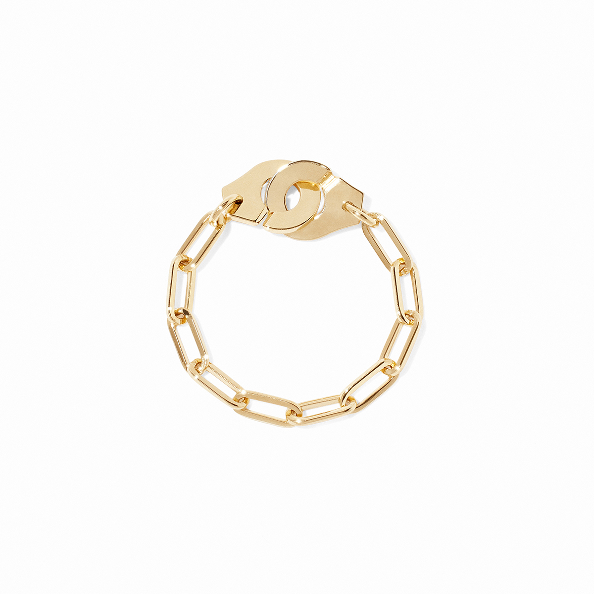 Bague chaîne Menottes dinh van 