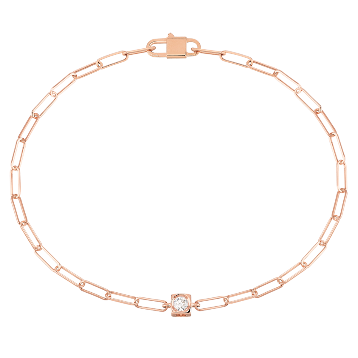 Bracelet Diamant sur cordon de couleur - Bijouterie Mohedano