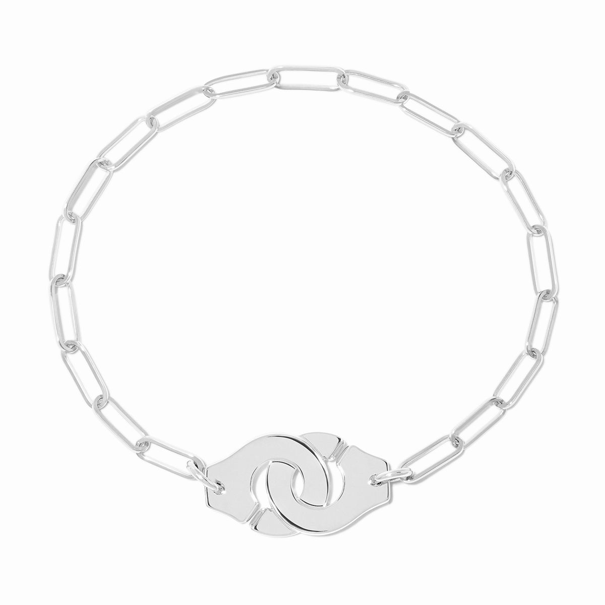 Bracelet sur chaîne Menottes dinh van moyen modèle - 18cm