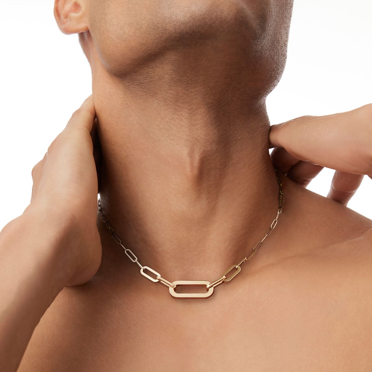 Collier Maillon grand modèle