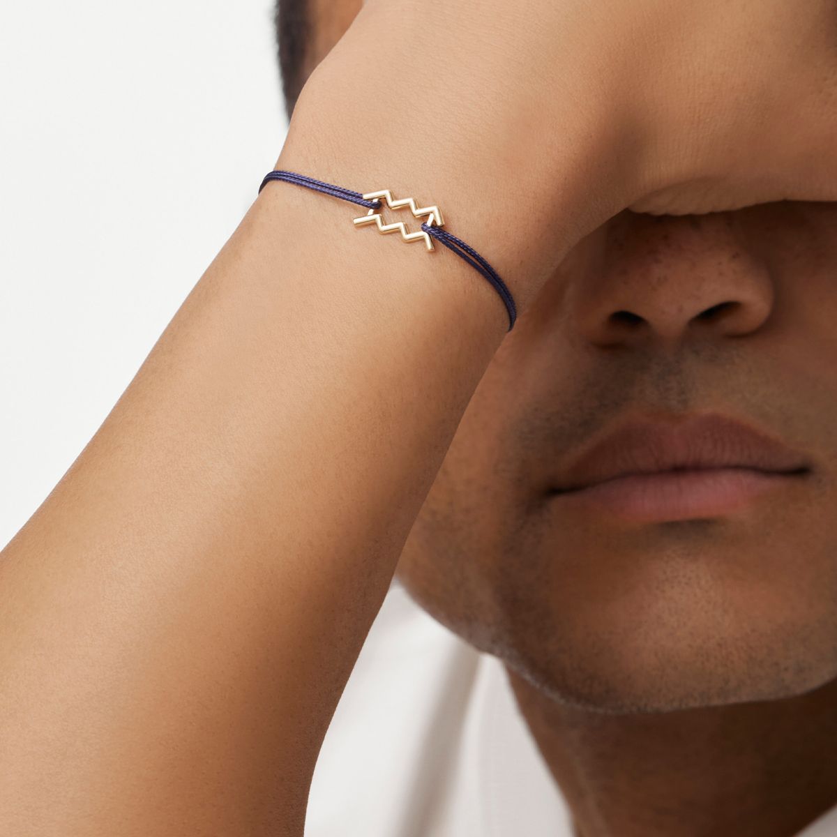 Bracelet cordon Verseau