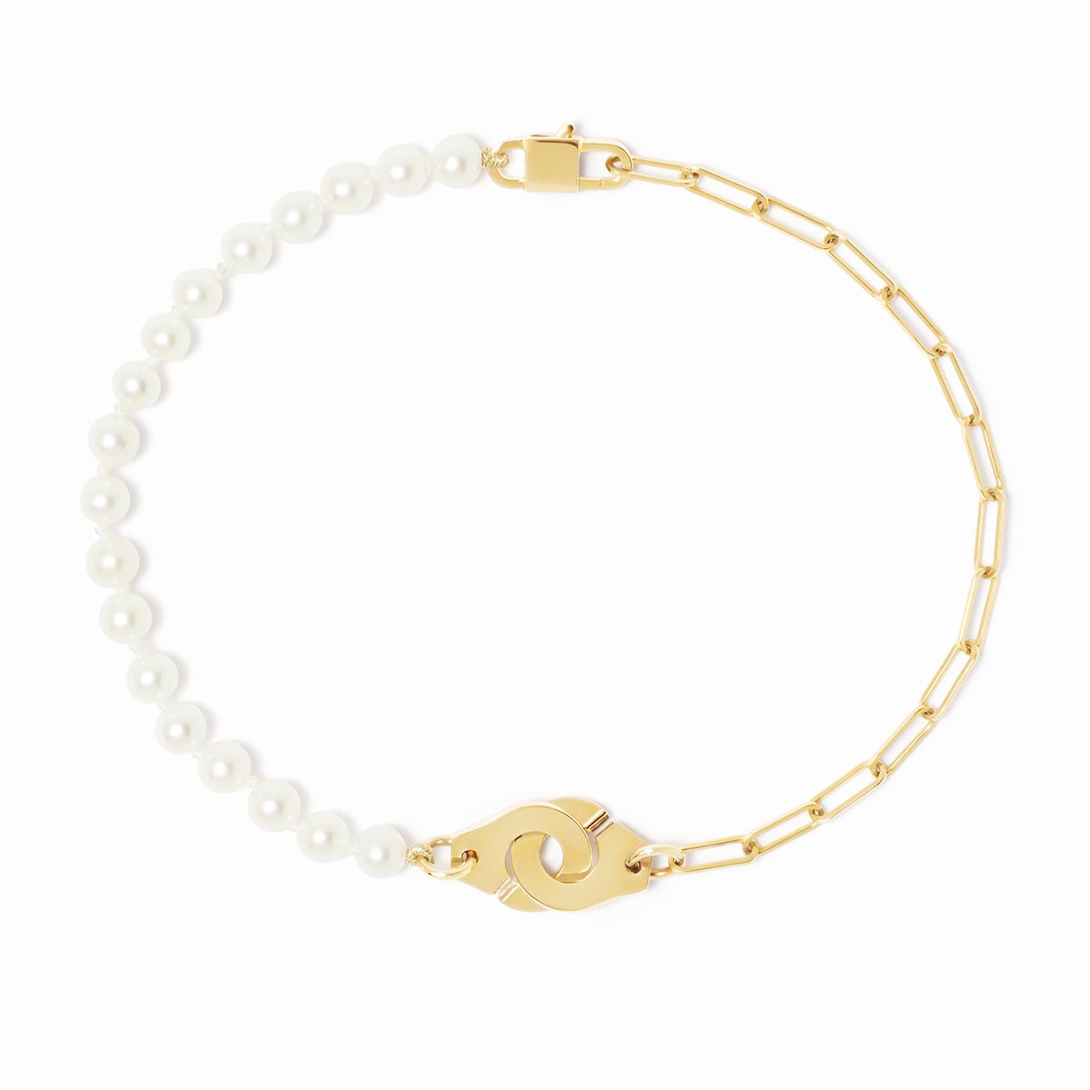 Bracelet de perles Menottes dinh van XS