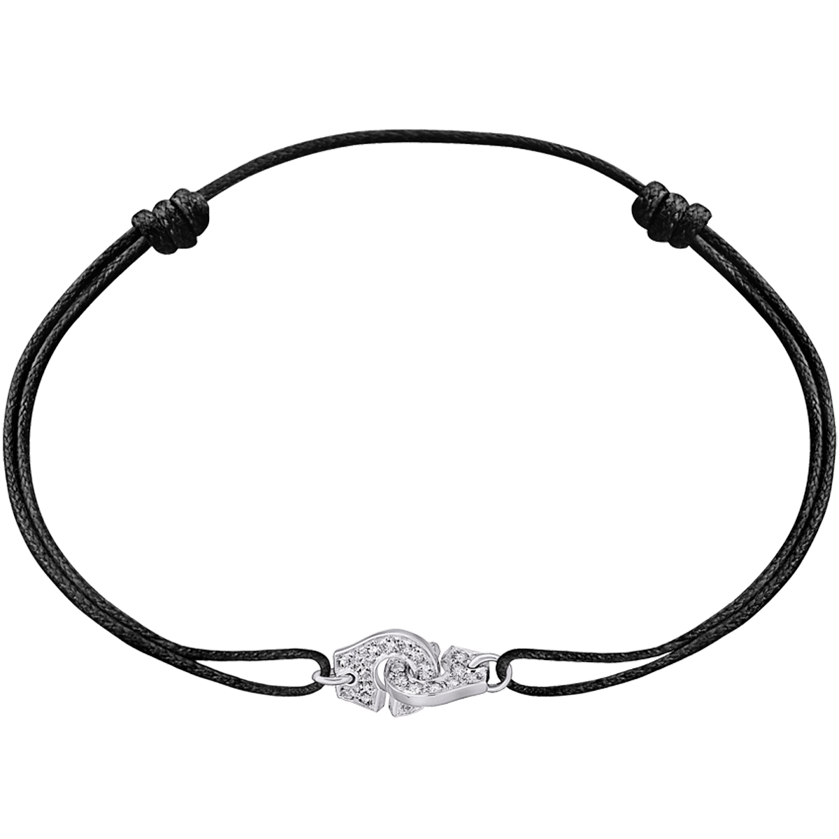 Pi Chinois cord bracelet - silver - dinh van | dinh van