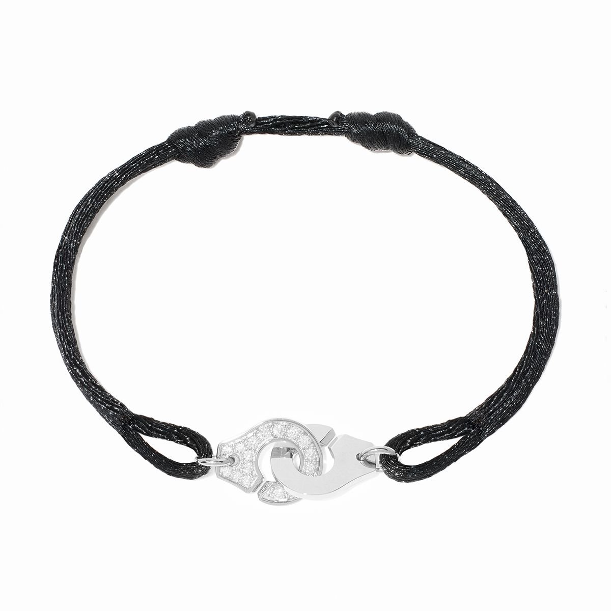 Menottes dinh van R10 cord bracelet - white gold - dinh van | dinh van