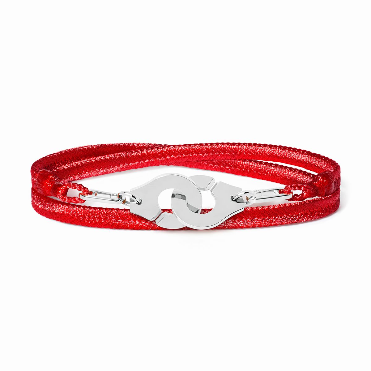Pulsera tejida de doble vuelta Menottes dinh van modelo grande