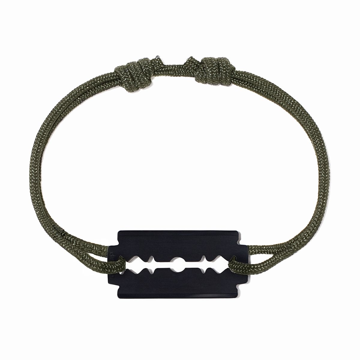 Pulsera de cordón Lame de Rasoir modelo mediano