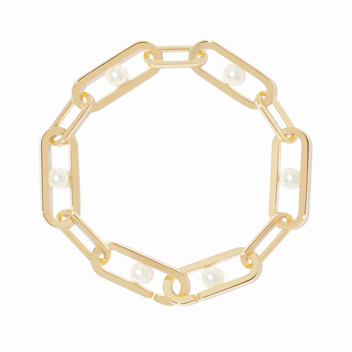 Bracelet Maillon Perle grand modèle