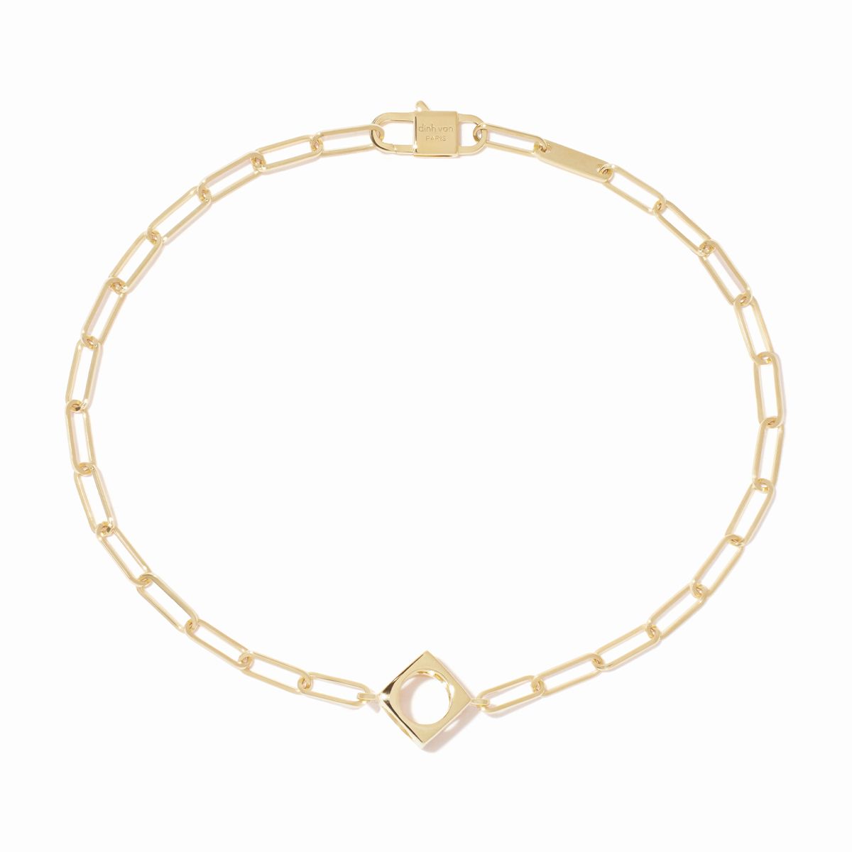 Pulsera de cadena Le Pavé modelo pequeño