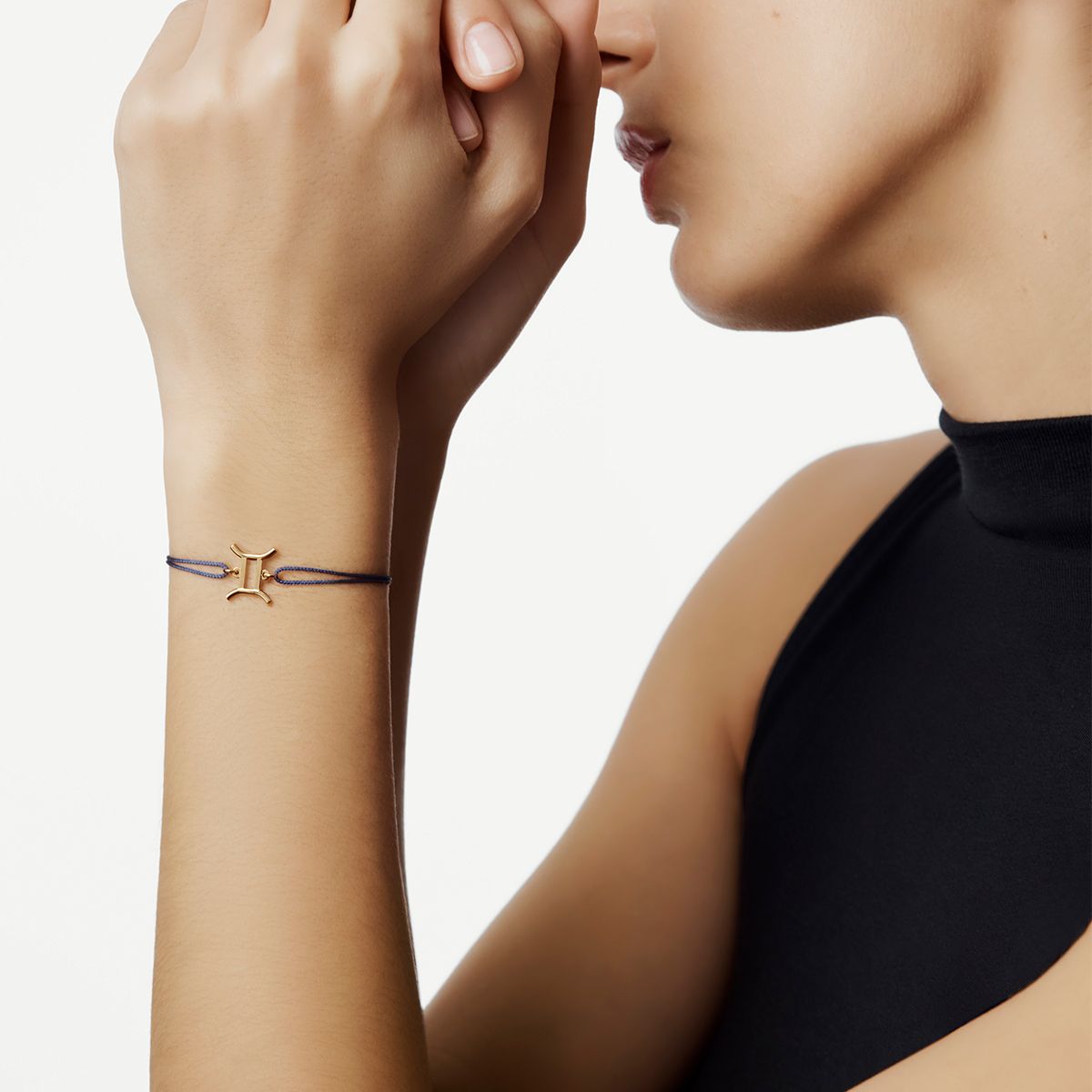 Bracelet cordon Gémeaux
