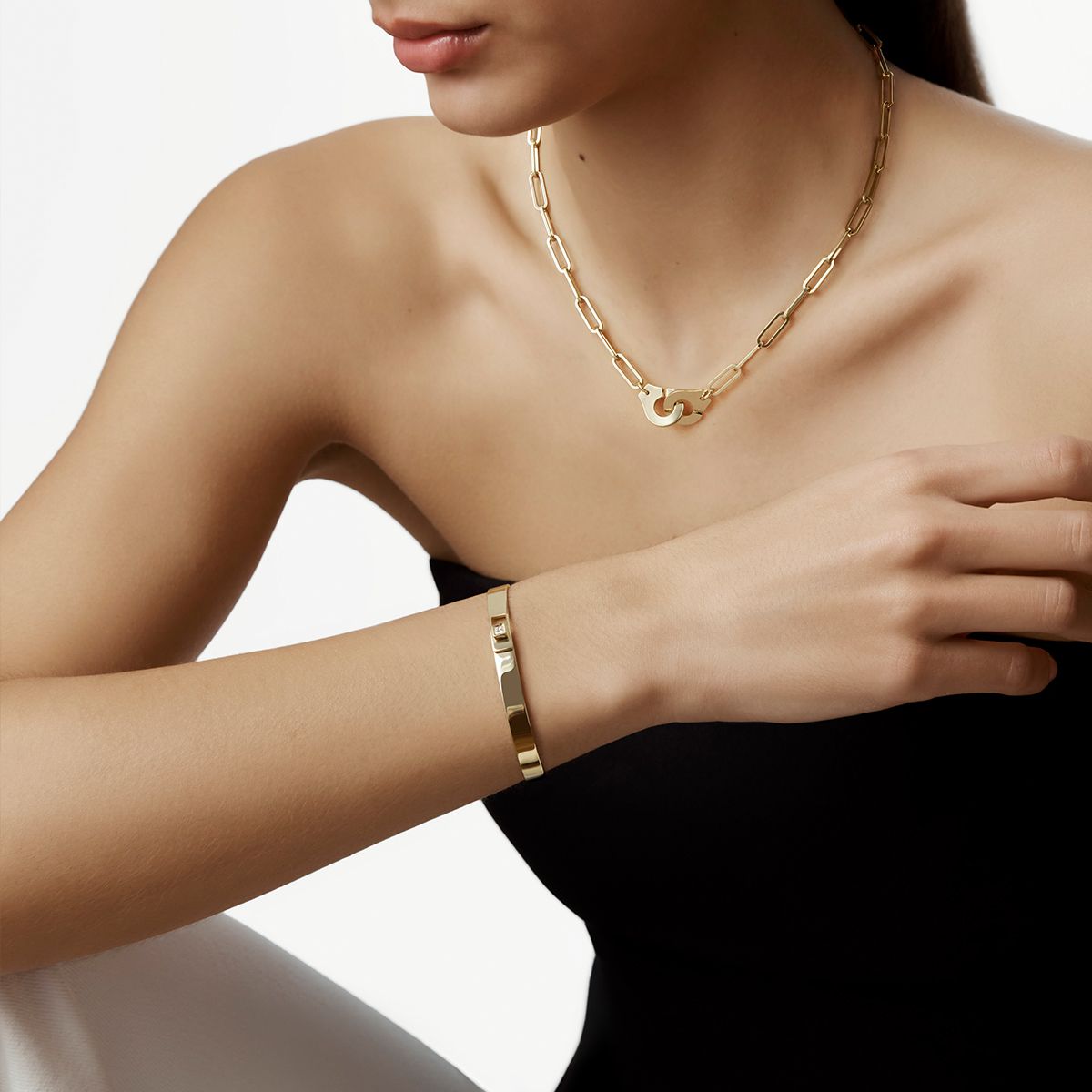 Bracelet Serrure Carrée
