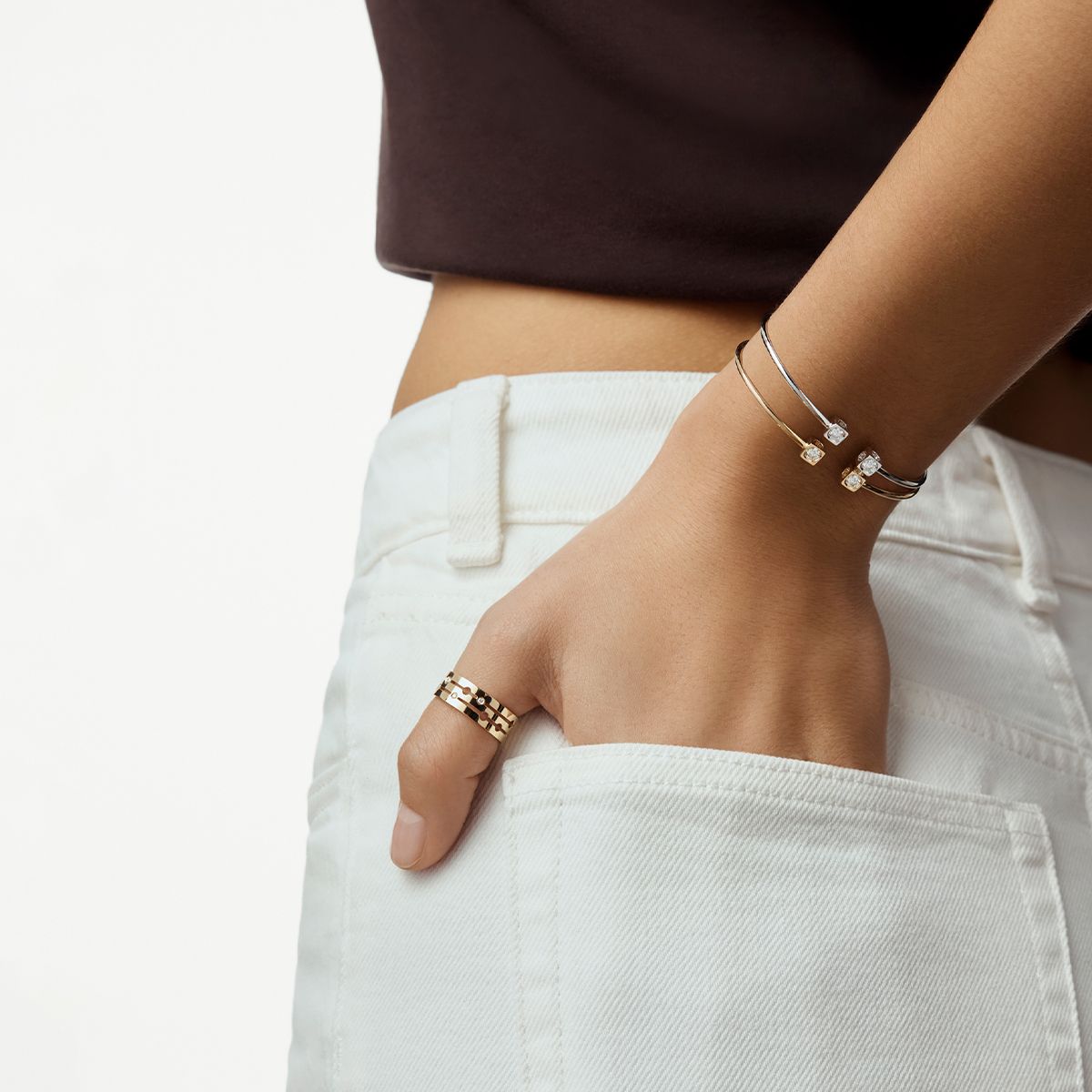 Le Cube Diamant medium bracelet