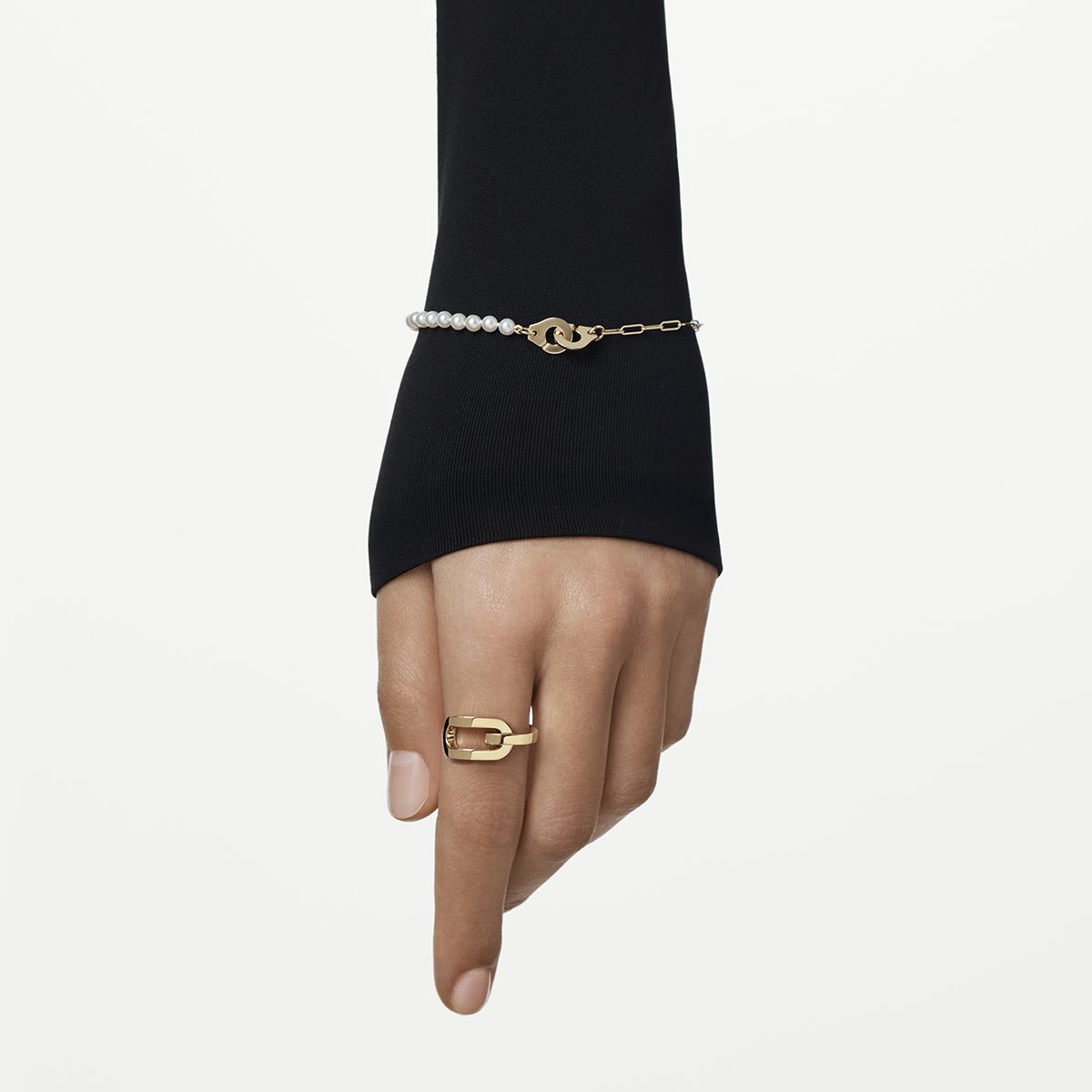 Bracelet de perles Menottes dinh van XS