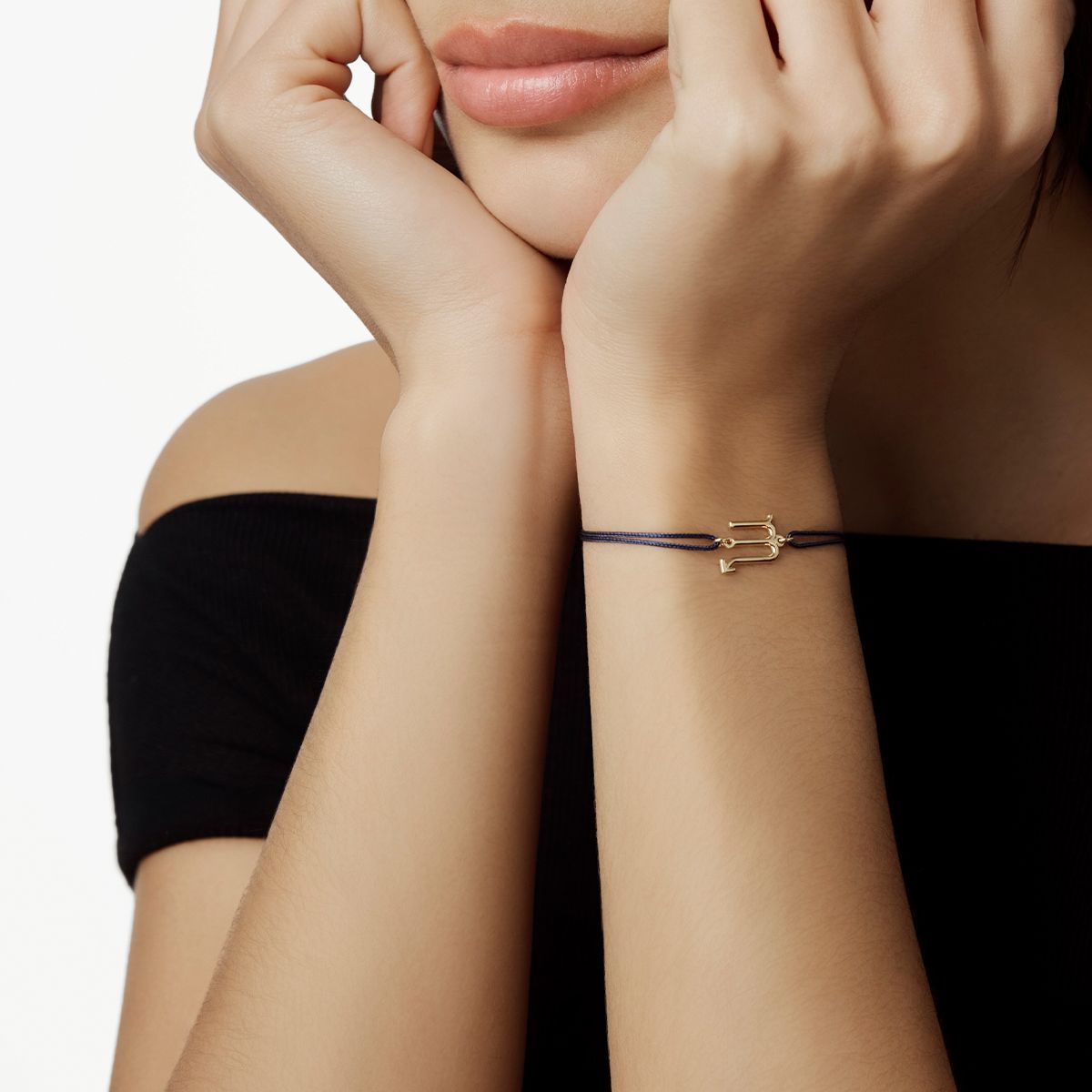 Scorpio cord bracelet