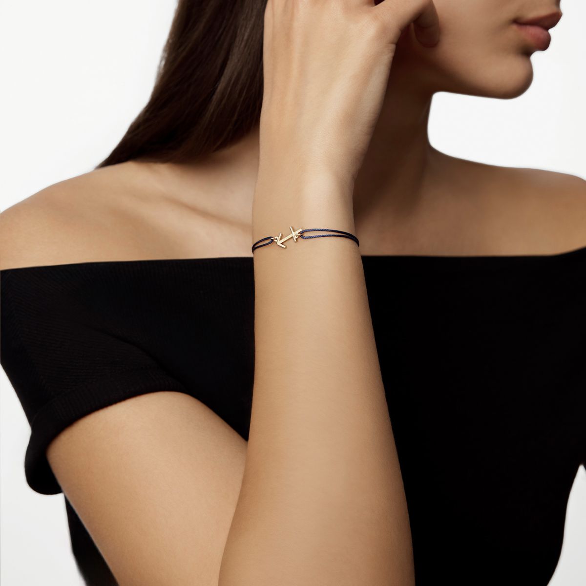 Sagittarius cord bracelet