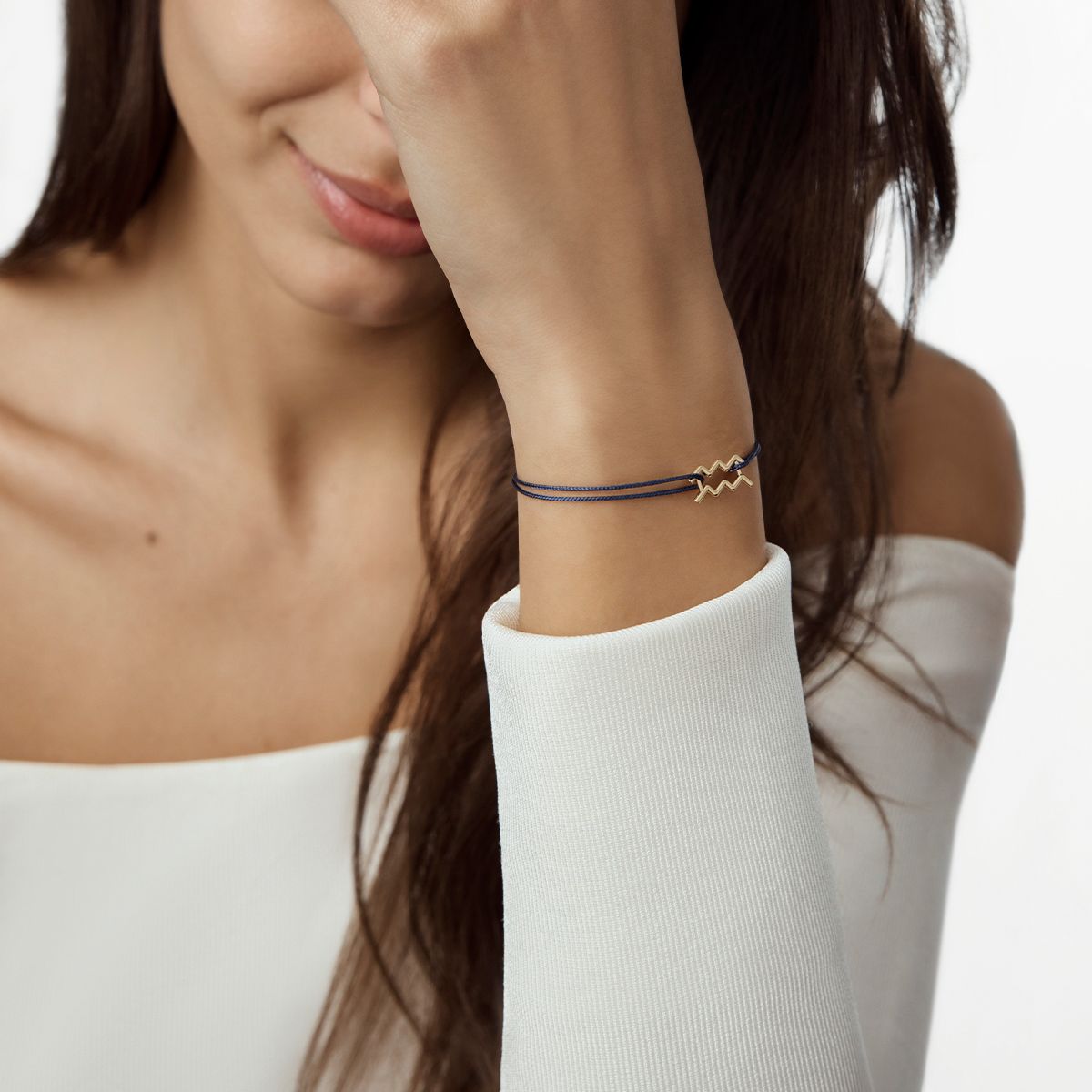 Bracelet cordon Verseau
