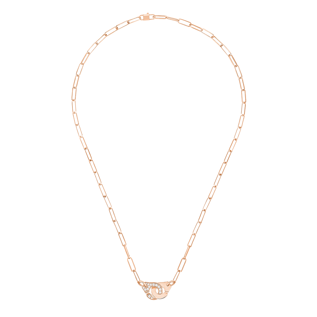 Collar Menottes dinh van modelo mediano