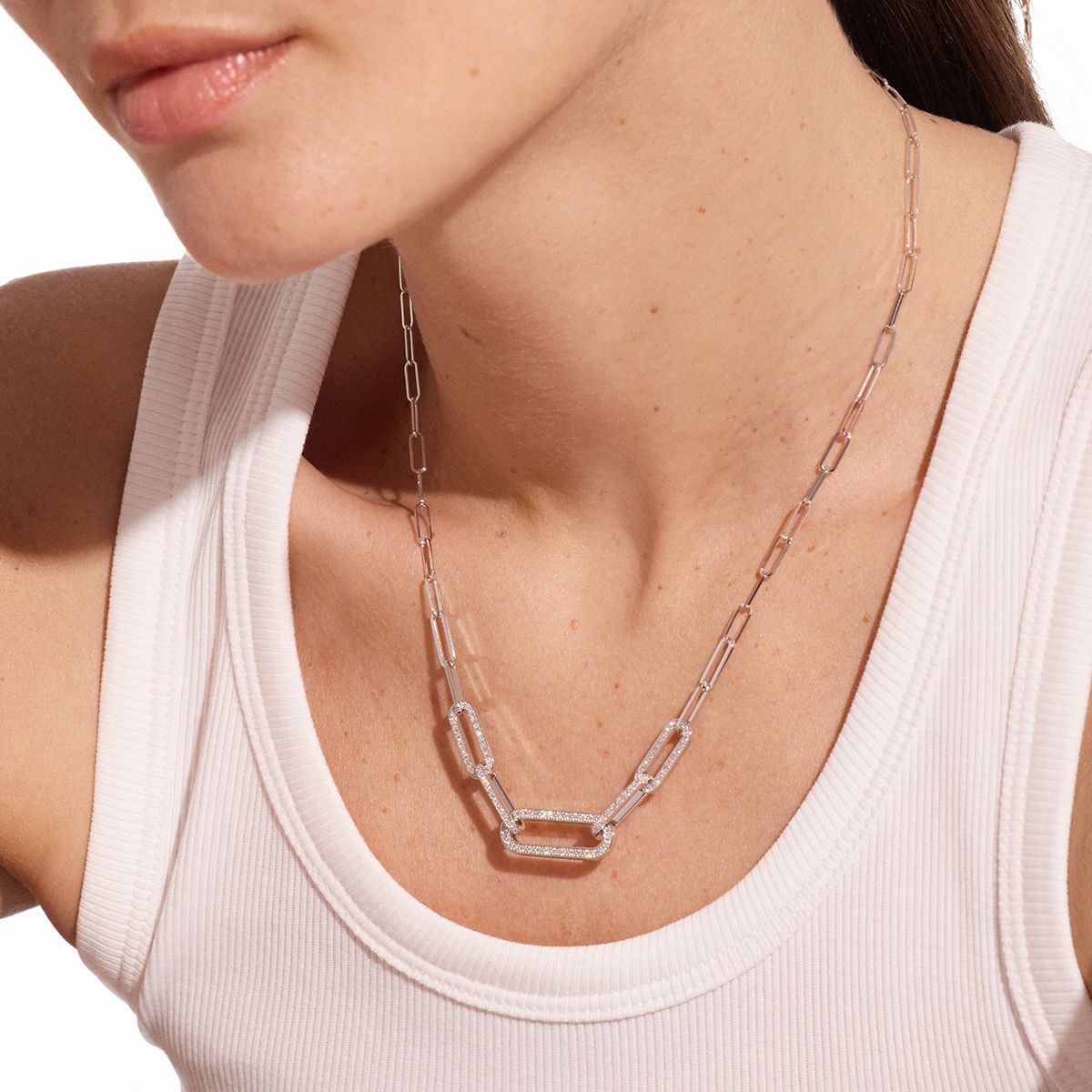 Maillon L necklace 