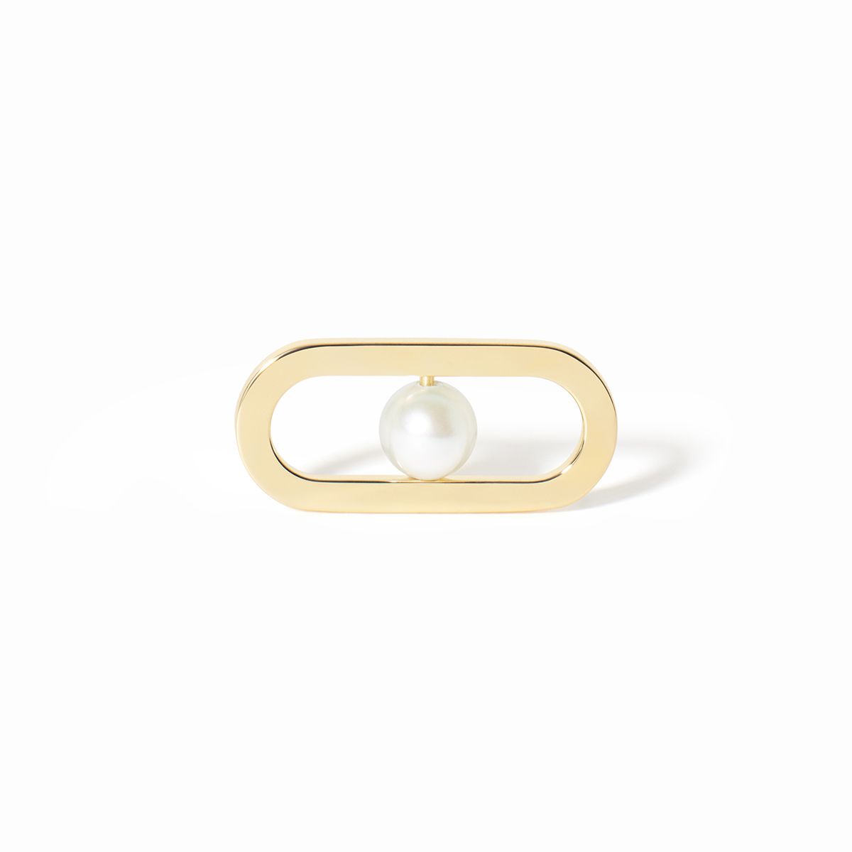 Mono boucle d'oreille Maillon Perle