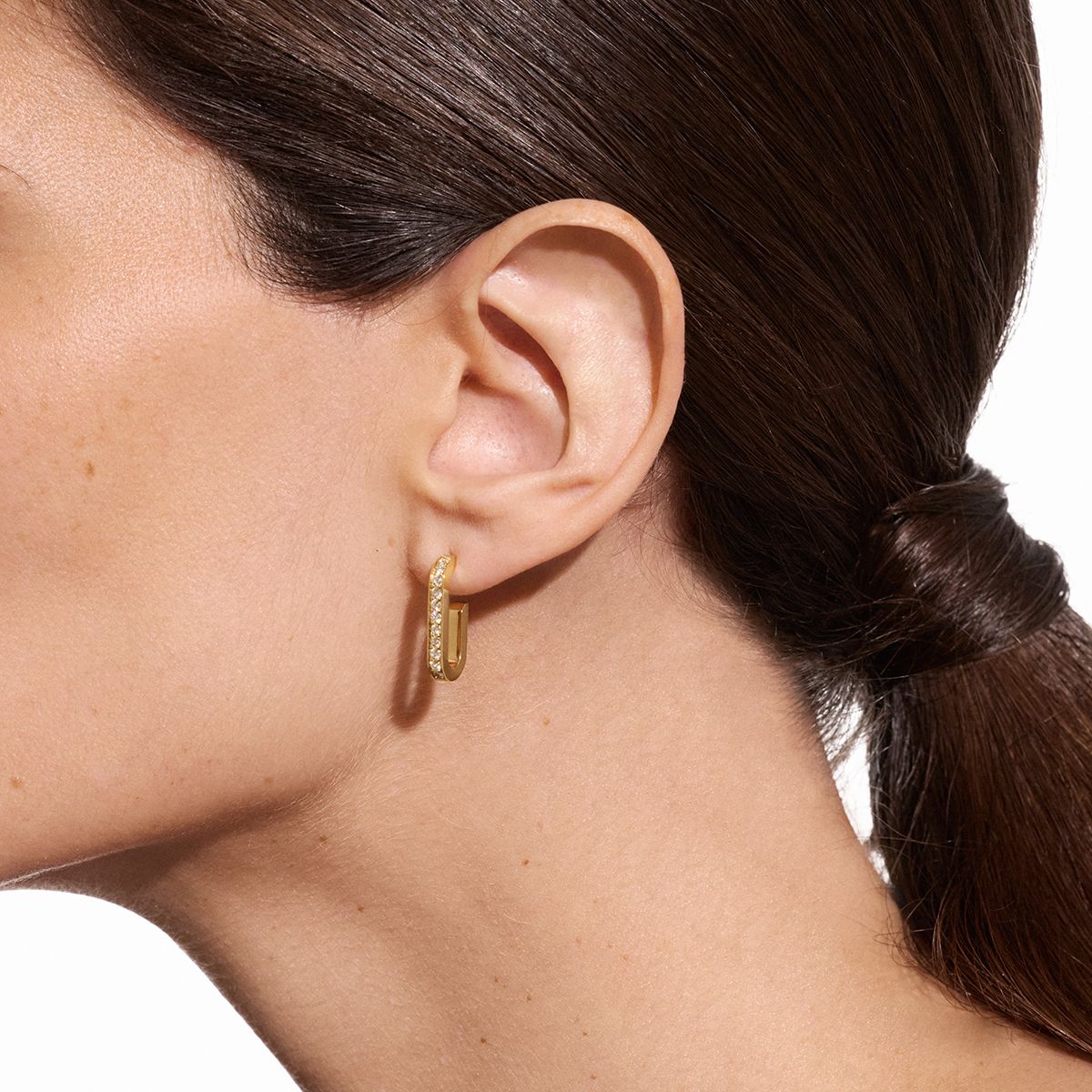 Maillon L earrings