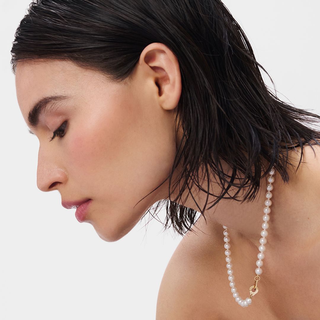 Menottes dinh van R10 pearl necklace