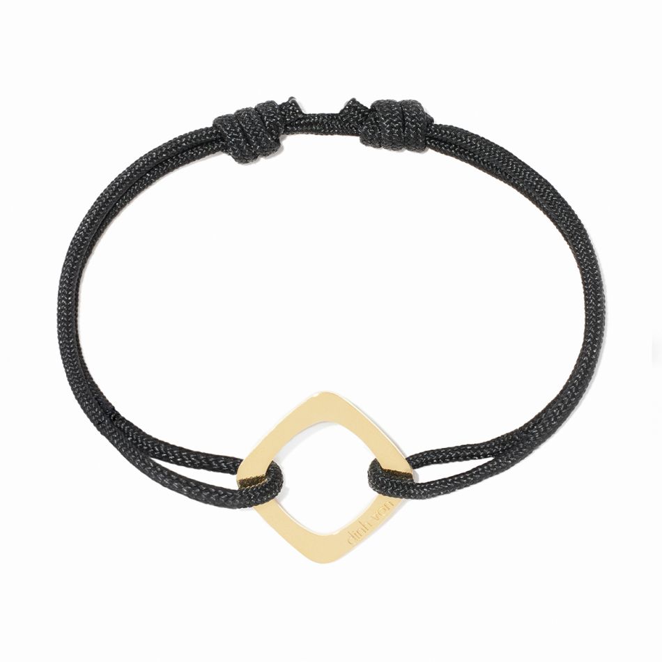 Impression large cord bracelet 