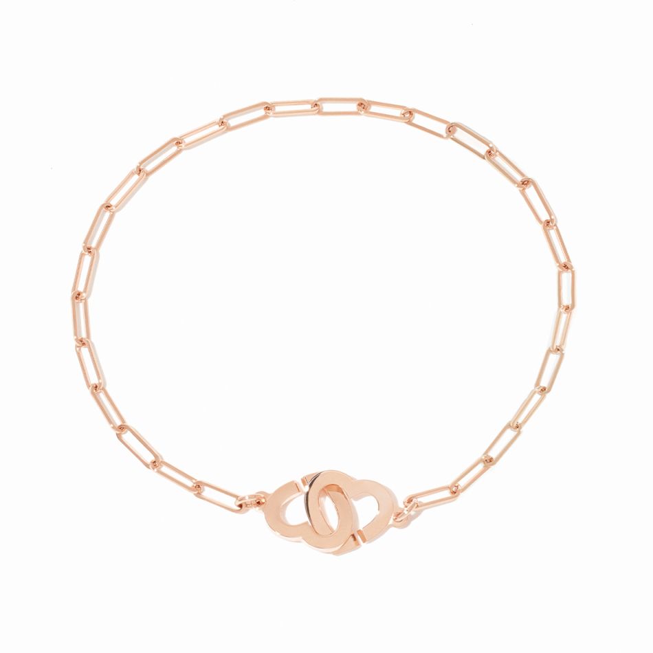 Pulsera Double Cœurs R9