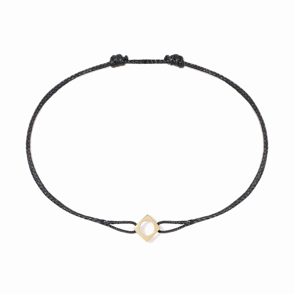 Pulsera de cordón Le Pavé modelo mediano