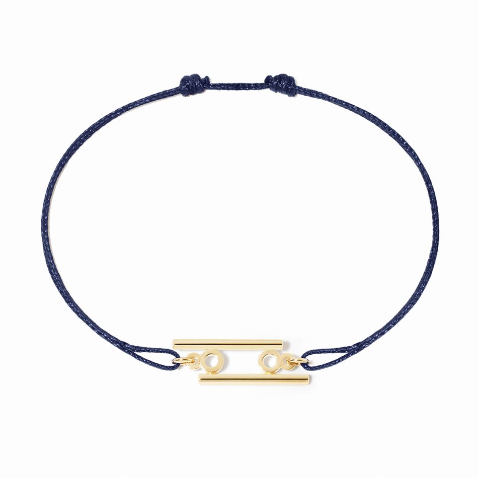 Bracelet cordon Cancer