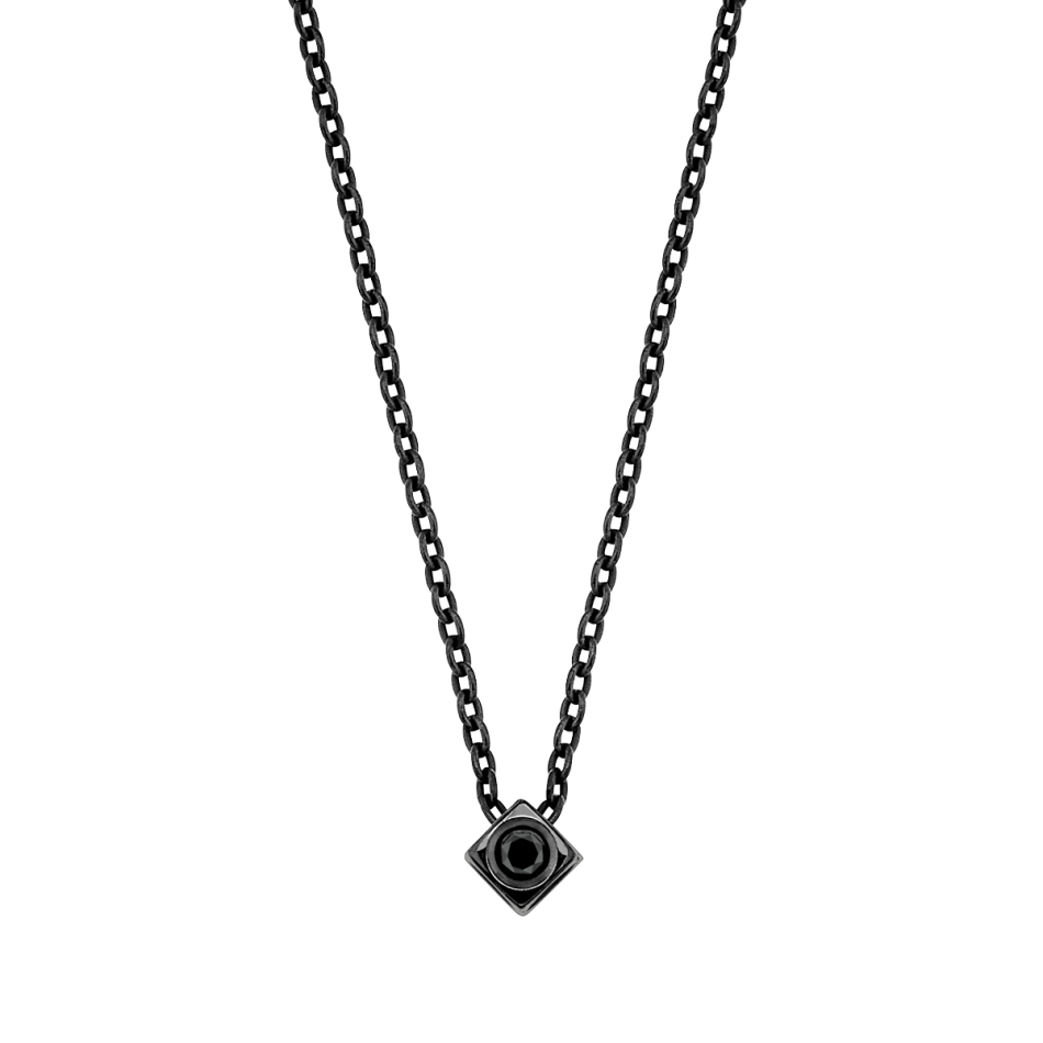 Le Cube Diamant necklace