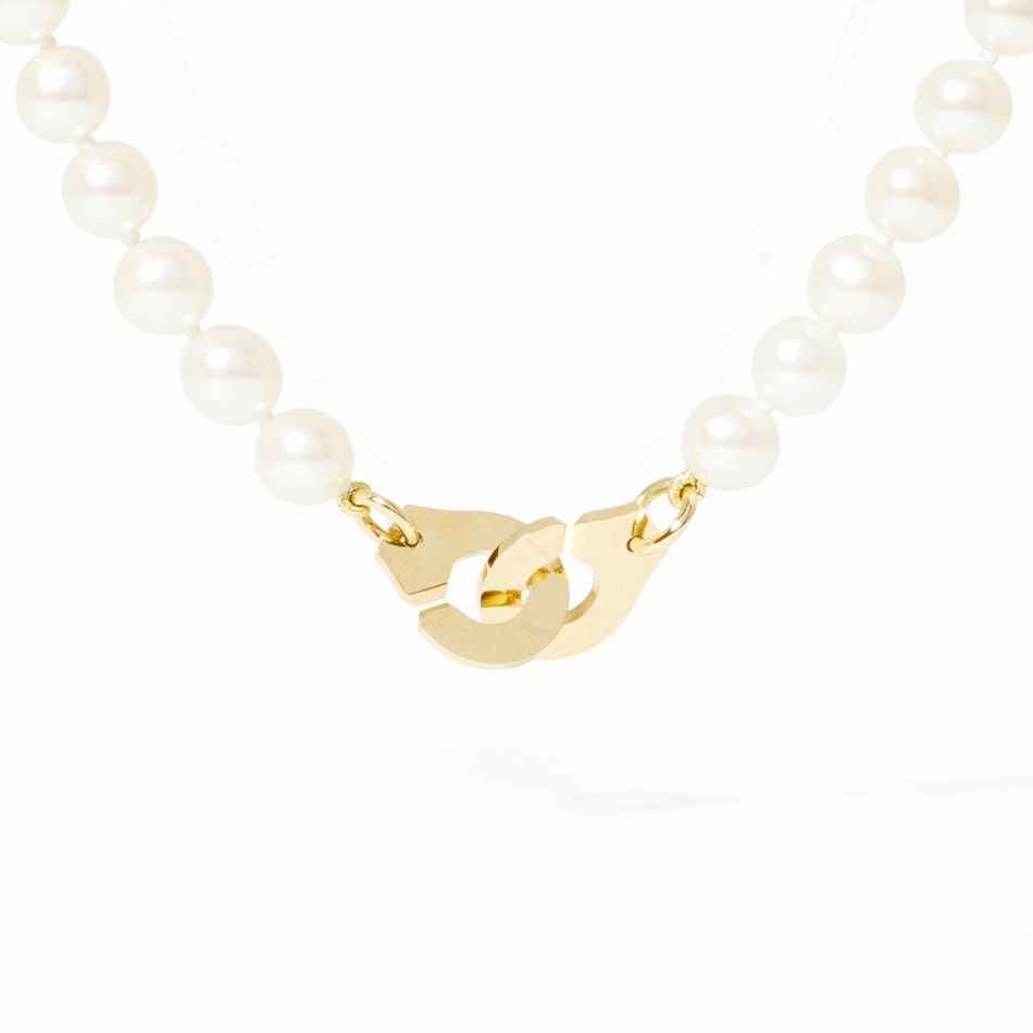 Collier de perles Menottes dinh van R10