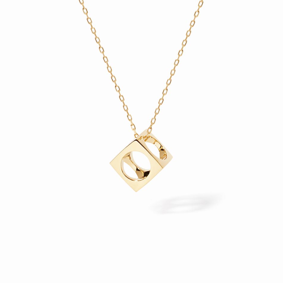 Pendentif sur chaîne Le Pavé moyen modèle