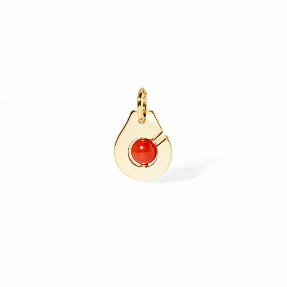 Menottes dinh van R10 Coral pendant