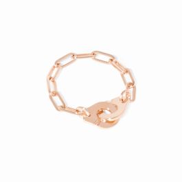 アクセサリー dinh van Dinh Van 18K White Gold Menottes R7 Chain Ring