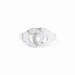 dinh van ディンヴァン MENOTTES RING SILVER Menottes dinh van R10 ring- white gold - dinh van | dinh van