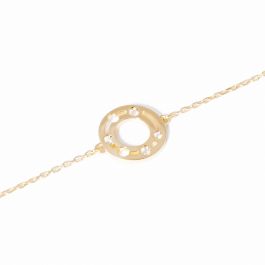 アクセサリー dinh van Le Cube Diamant small necklace - 18K yellow gold and
