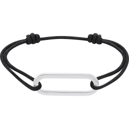 Bracelet Sur Cordon Maillon L Or Blanc Dinh Van Dinh Van