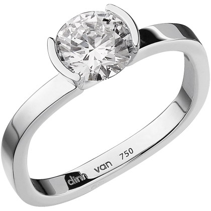 Flore large engagement ring 