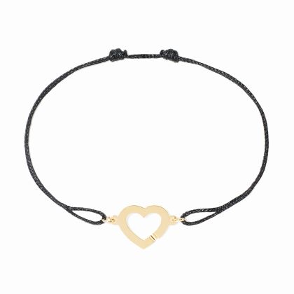 Coeur R12 cord bracelet