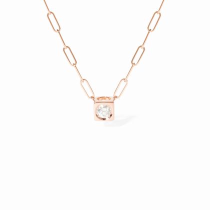 Le Cube Diamant large necklace