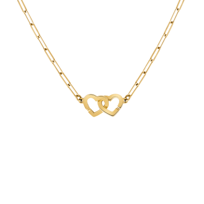 Double Cœurs R9 necklace