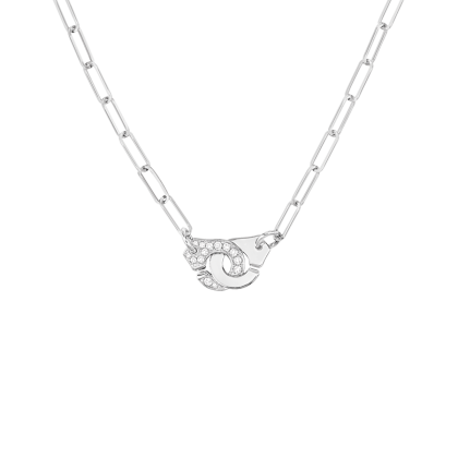 Menottes dinh van R10 necklace - white 