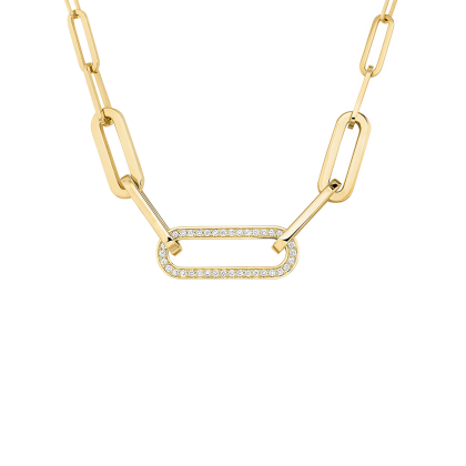 Maillon L necklace
