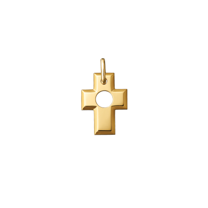 Pierced Cross pendant 15 mm
